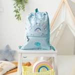 MOCHILA SACO INFANTIL - UNICORNIO