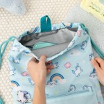 MOCHILA SACO INFANTIL - UNICORNIO
