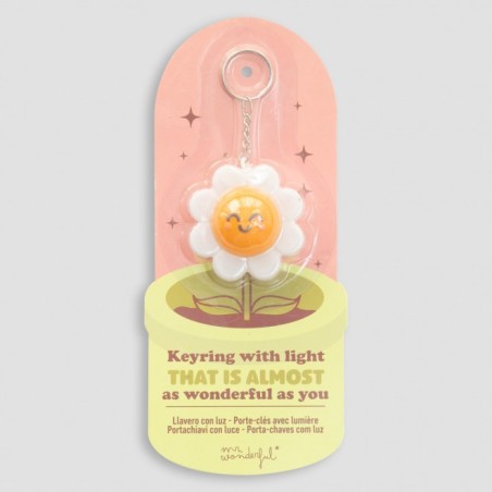 LLAVERO CON LUZ MARGARITA