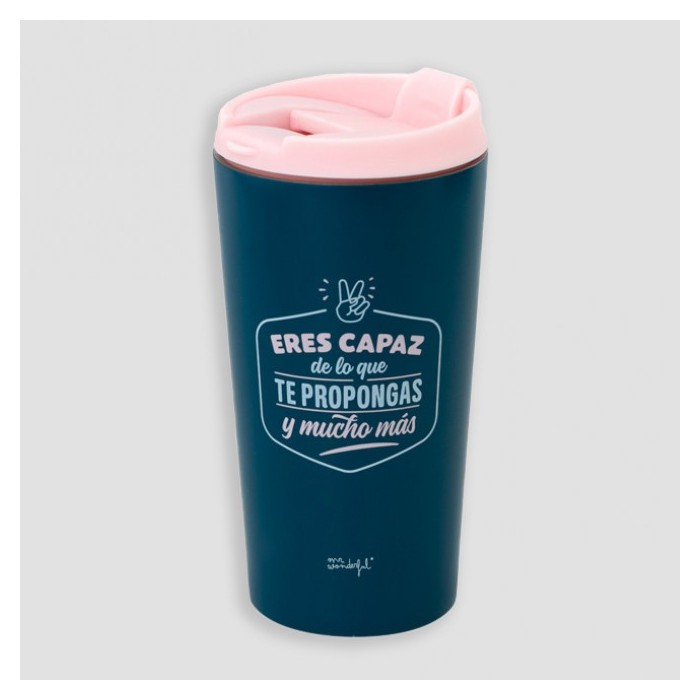 TAZA TAKE AWAY ERES CAPAZ DE LO