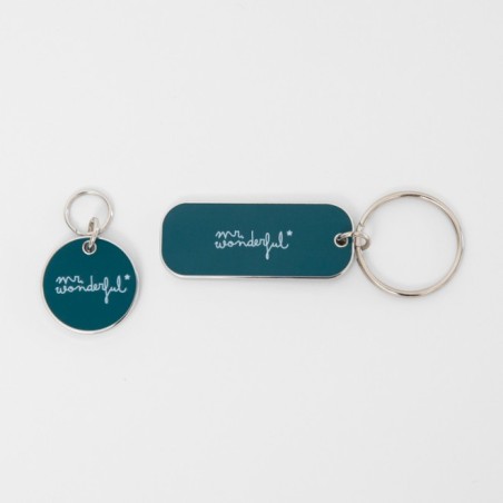 SET DE LLAVERO Y PLACA A JUEGO PARA AUTÉNTICOS CAT