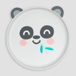 PLATO INFANTIL - PANDA