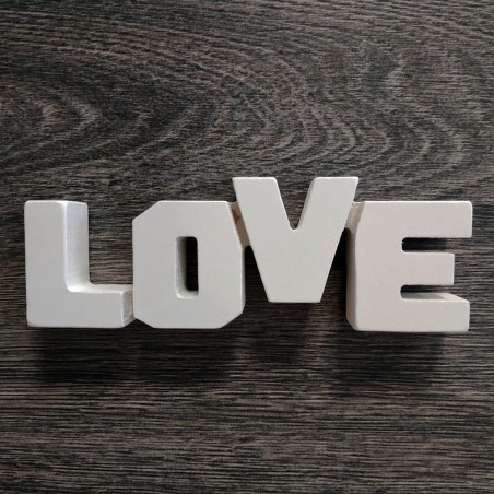 LETRAS MADERA LOVE
