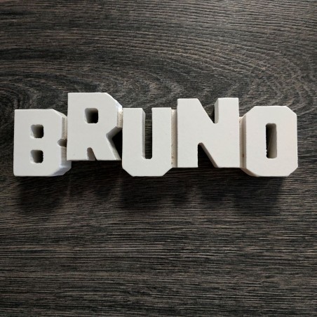 LETRAS MADERA BRUNO