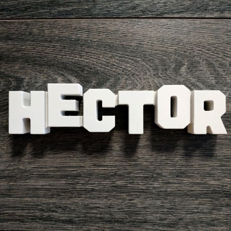 LETRAS MDF HECTOR