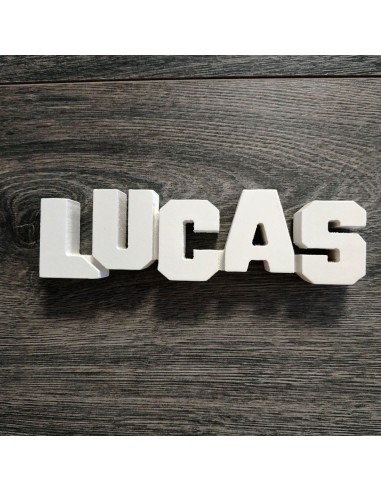 LETRAS MDF LUCAS