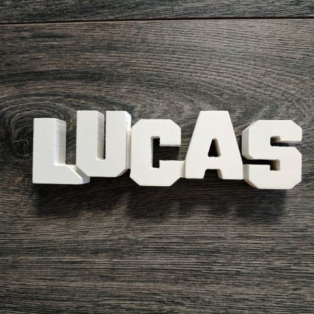 LETRAS MDF LUCAS