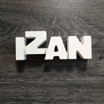 LETRAS MDF IZAN