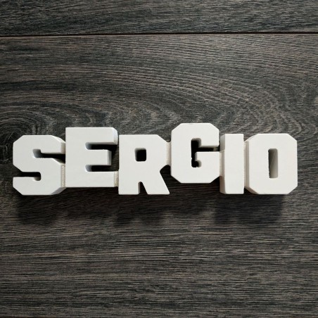 LETRAS MDF SERGIO