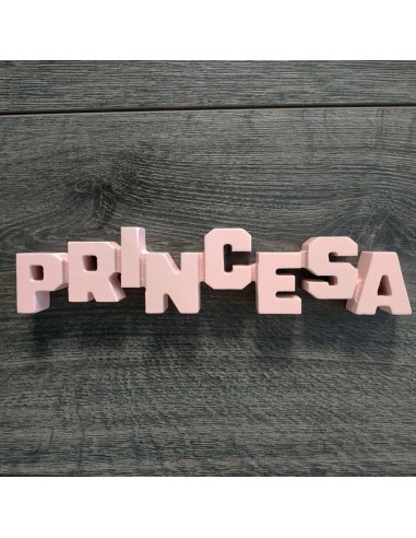 LETRAS MDF PRINCESA