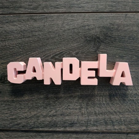 LETRAS MDF CANDELA