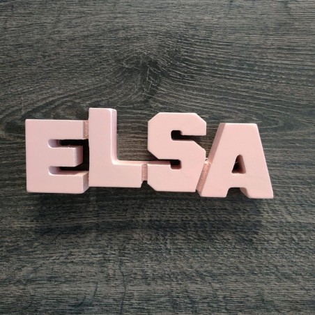 LETRAS MDF ELSA