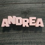LETRAS MDF ANDREA