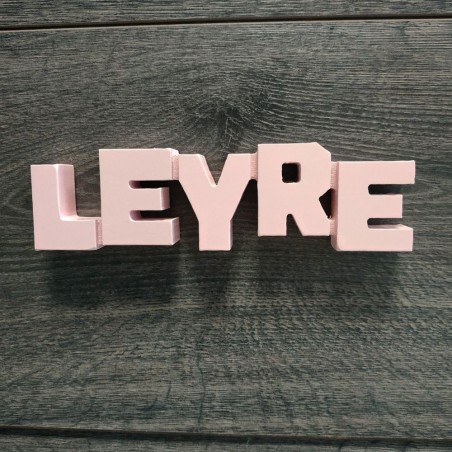 LETRAS MDF LEYRE
