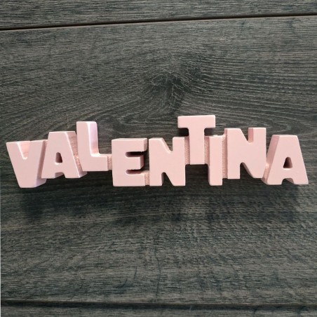 LETRAS MDF VALENTINA