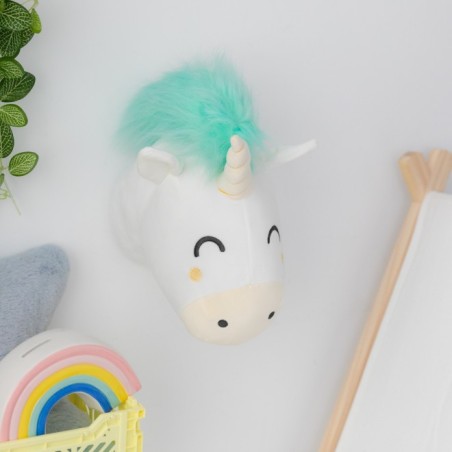 CABEZA DE UNICORNIO PARA PARED