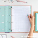 CARPETA ANILLAS Y HOJAS THINGS I DO BETWEEN