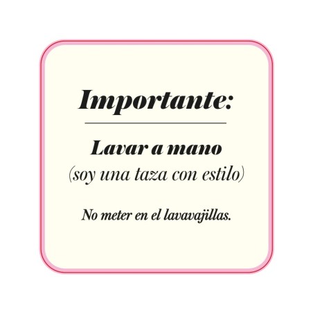 TAZA TRANSPARENTE MADRUGAR ES DE GUAPAS