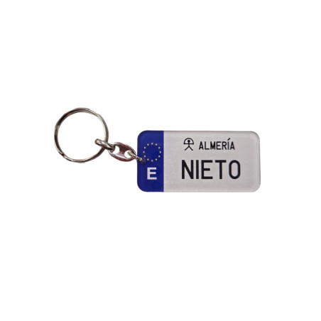 LLAVERO MATRICULA NIETO