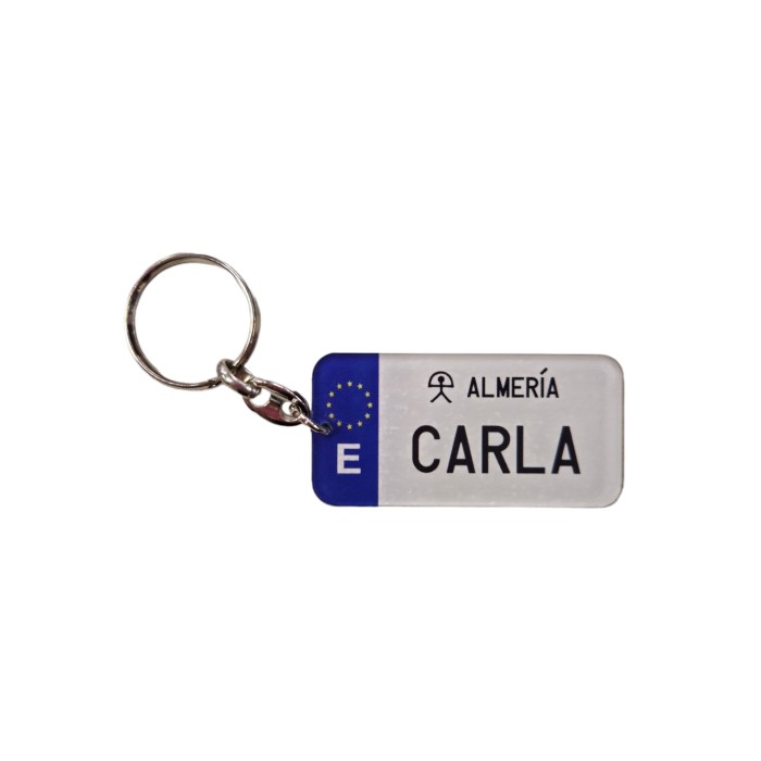 LLAVERO MATRICULA CARLA