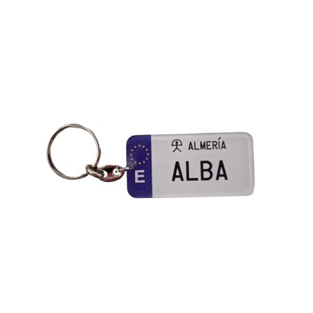 LLAVERO MATRICULA ALBA