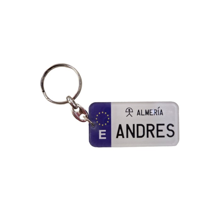 LLAVERO MATRICULA ANDRES