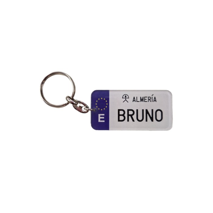 LLAVERO MATRICULA BRUNO