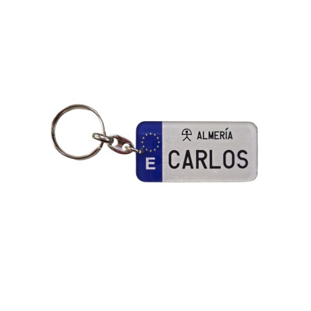 LLAVERO MATRICULA CARLOS