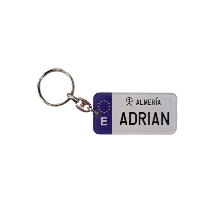 LLAVERO MATRICULA ADRIAN