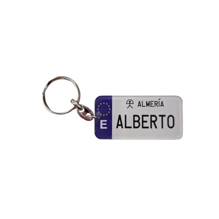 LLAVERO MATRICULA ALBERTO