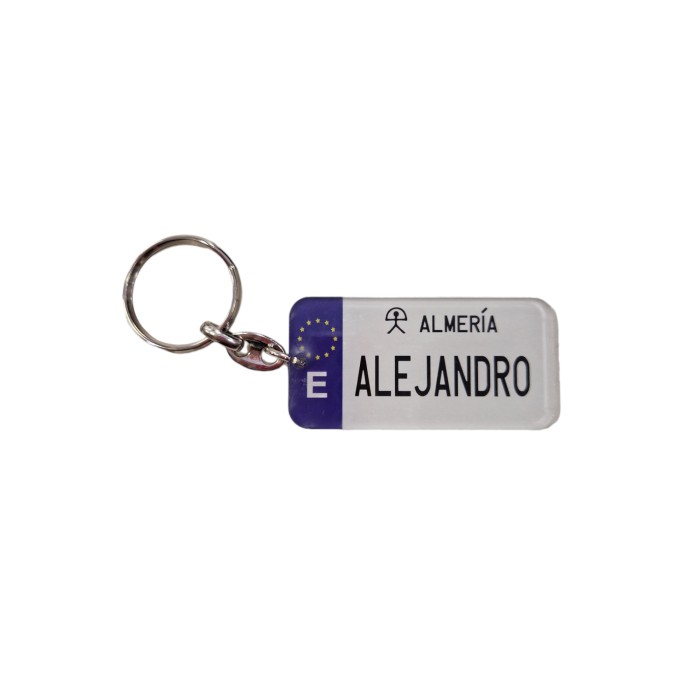 LLAVERO MATRICULA ALEJANDRO