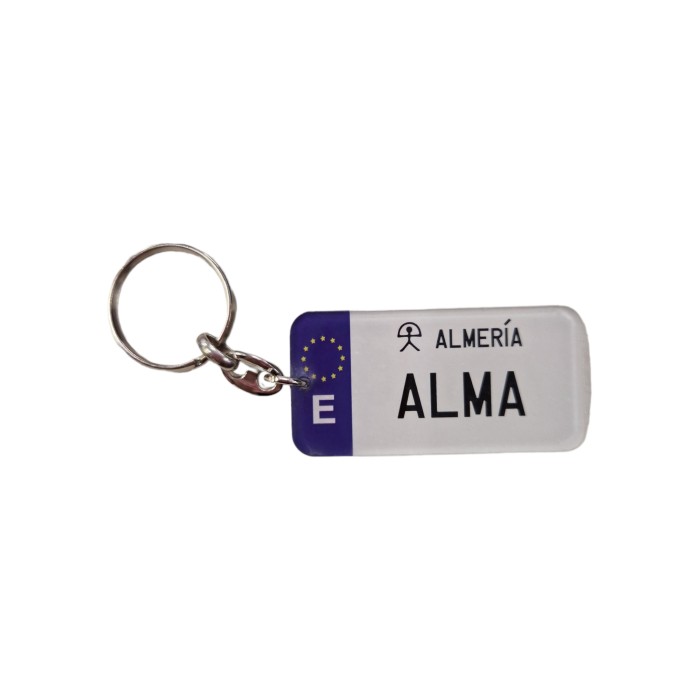 LLAVERO MATRICULA ALMA