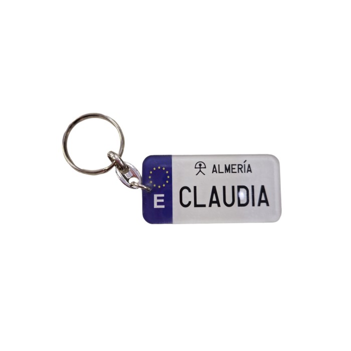 LLAVERO MATRICULA CLAUDIA