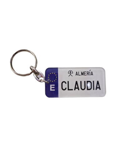 LLAVERO MATRICULA CLAUDIA