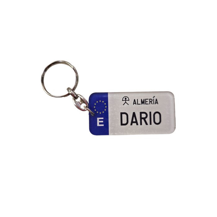 LLAVERO MATRICULA DARIO