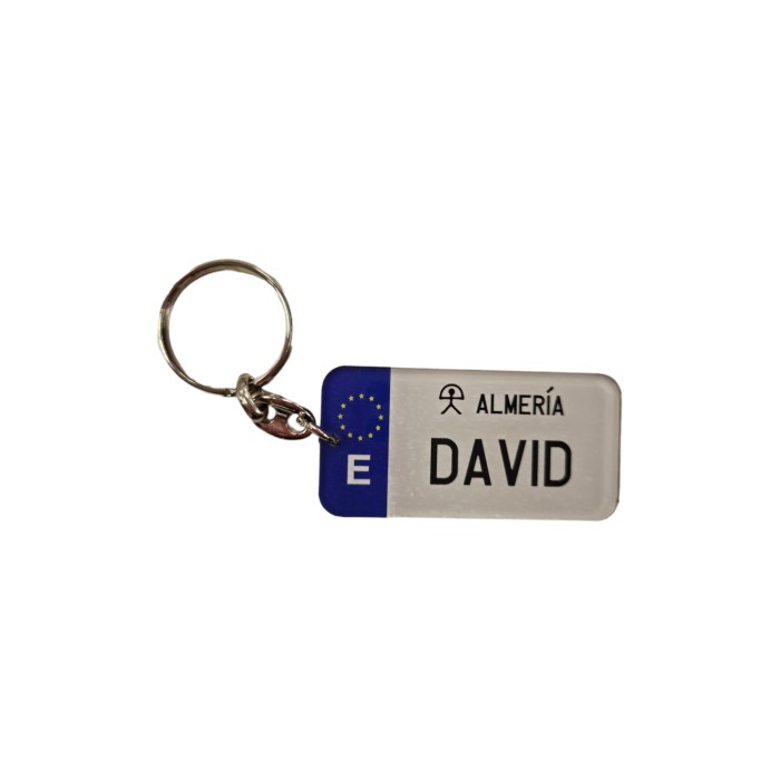 LLAVERO MATRICULA DAVID