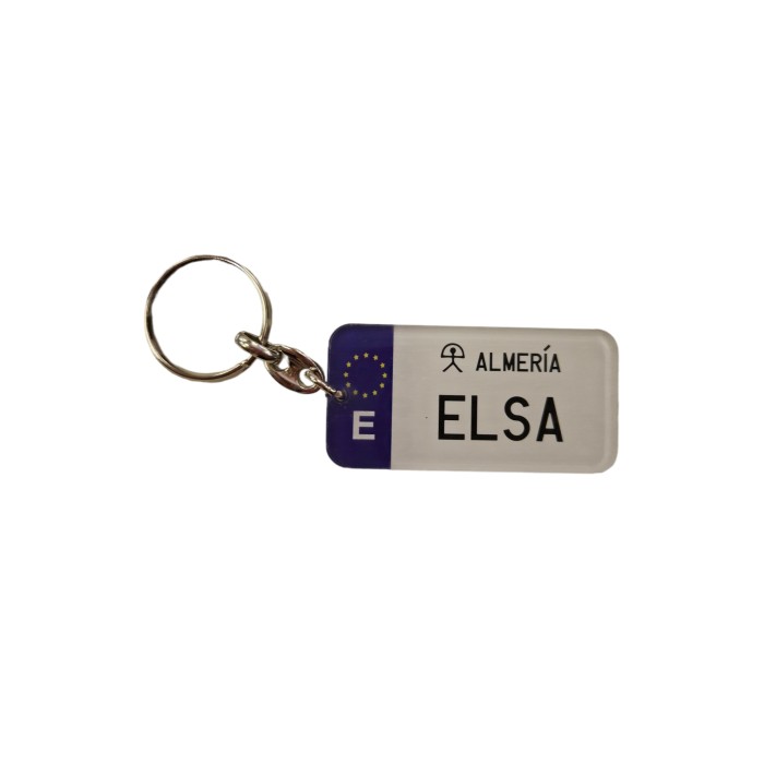 LLAVERO MATRICULA ELSA
