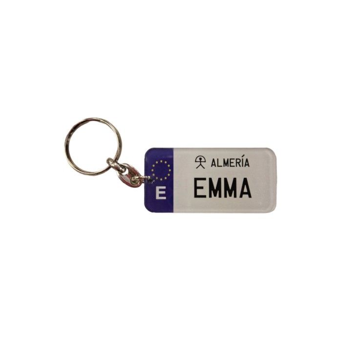 LLAVERO MATRICULA EMMA