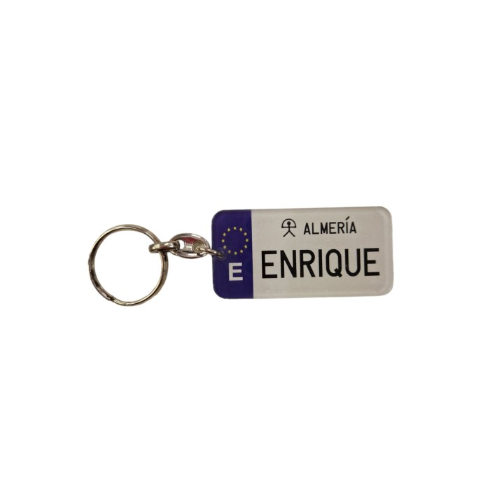 LLAVERO MATRICULA ENRIQUE