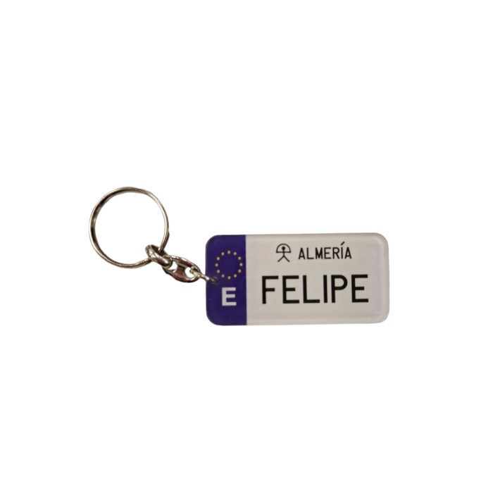 LLAVERO MATRICULA FELIPE