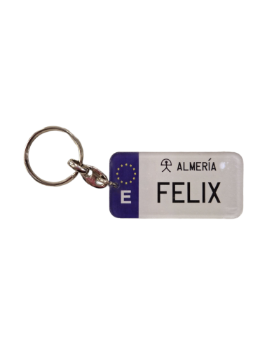 LLAVERO MATRICULA FELIX