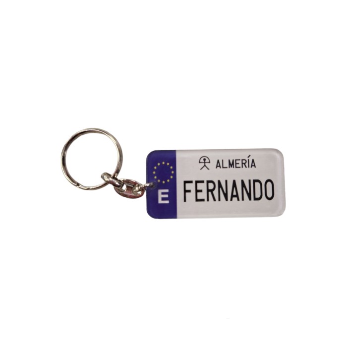 LLAVERO MATRICULA FERNANDO
