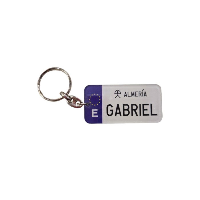 LLAVERO MATRICULA GABRIEL