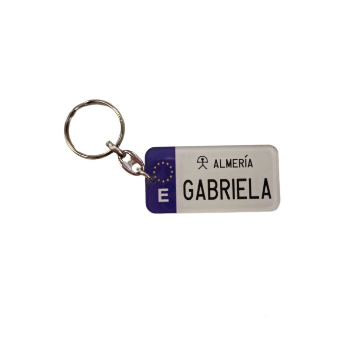 LLAVERO MATRICULA GABRIELA