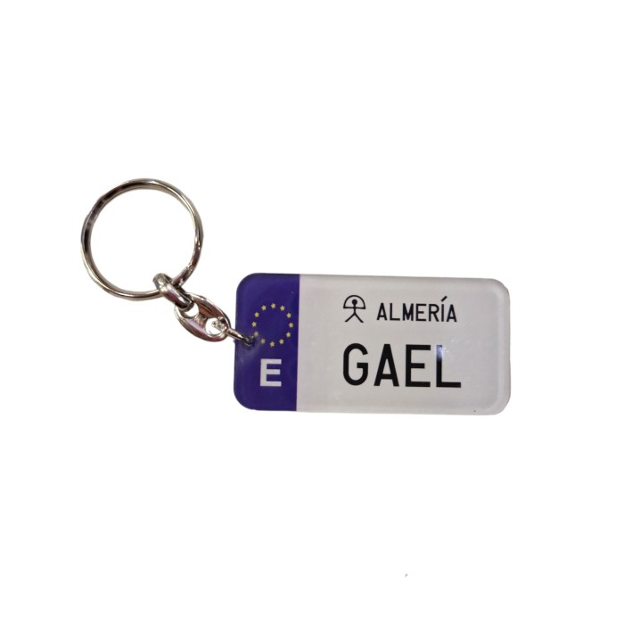 LLAVERO MATRICULA GAEL