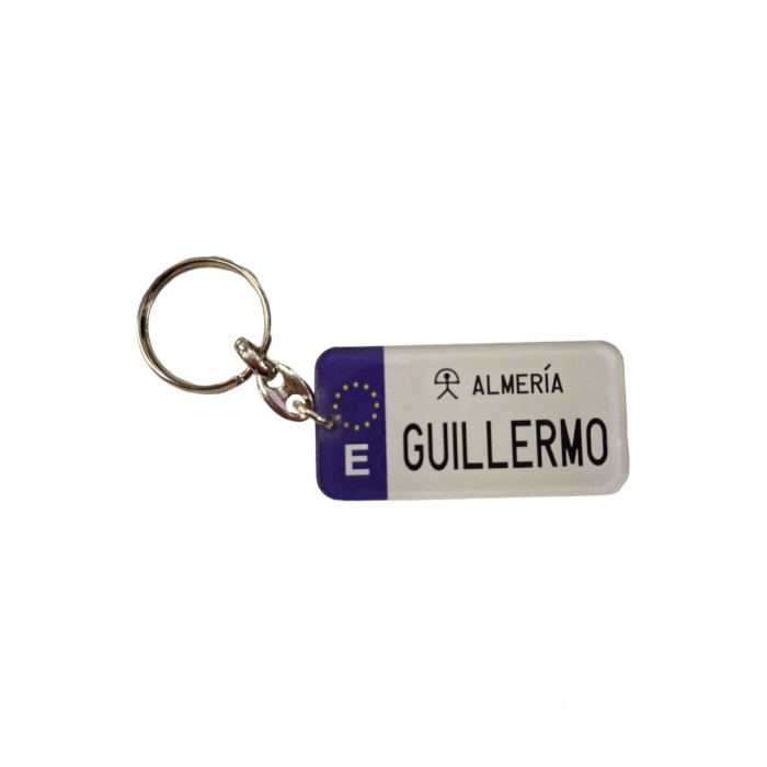 LLAVERO MATRICULA GUILLERMO