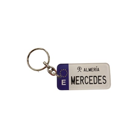 LLAVERO MATRICULA MERCEDES