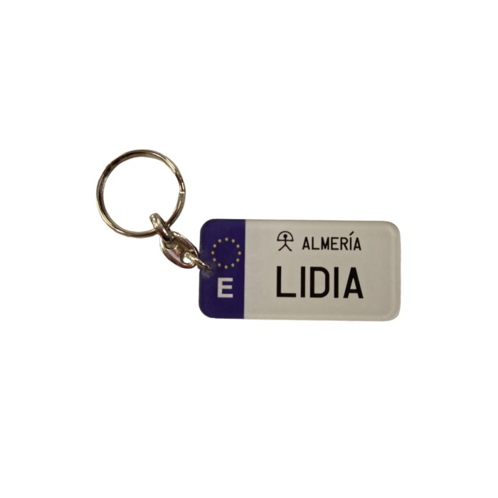 LLAVERO MATRICULA LIDIA