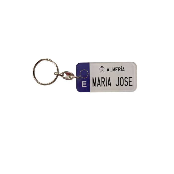 LLAVERO MATRICULA MARIA JOSE