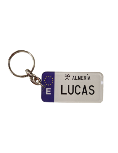 LLAVERO MATRICULA LUCAS